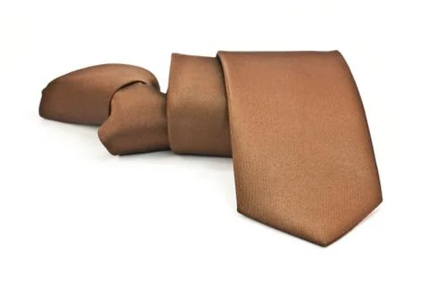 Brown necktie Stock Photos