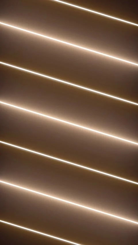Brown Neon Background Vertical Glowing Seamless Looping Animation 4K Footage. Stock Footage 313036544