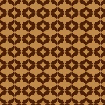 Brown Nice Pattern Design Template Stock Illustration