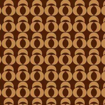Brown Nice Pattern Design Template Stock Illustration