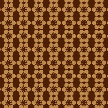 Brown Nice Pattern Design Template 库存插图