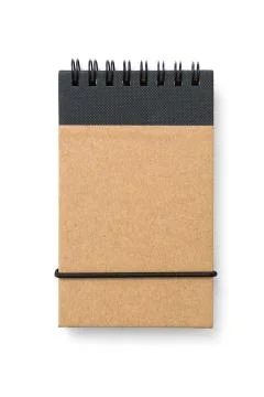 Brown notebook Stock Photos