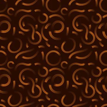Brown, orange abstract background. Geometric lines ,seamless pattern. 스톡 일러스트