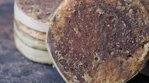 Brown Palm Sugar Video stock 100112393