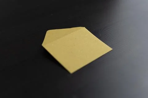 Brown paper blank envelope Stock Photos