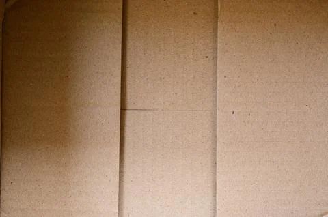 Brown paper box packaging for design Stock Photos