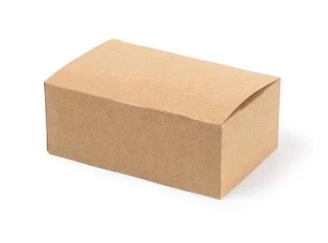 Brown Paper box Stock Photos