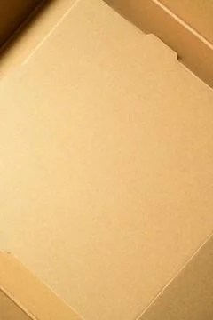 Brown paper box texture background Foto stock