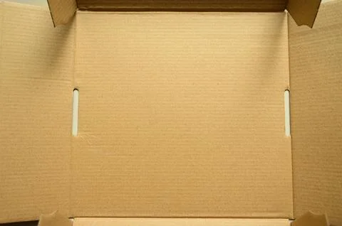 Brown paper box texture background Foto stock