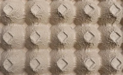 Brown Paper Egg Carton Pattern Texture Background 스톡 사진