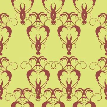 Brown pattern Stock Illustration