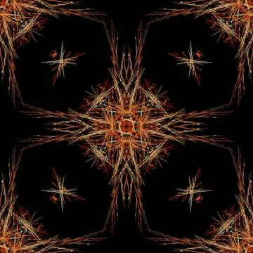 Brown pattern - seamless background Stock Illustration