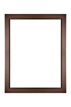 Brown Picture Frame Stock Photos