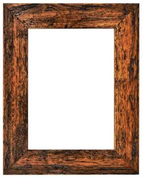Brown picture frame Stock Photos