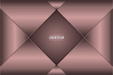 Brown pink metallic background. Stock Illustration