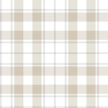 Brown Plaid Tartan Seamless Pattern Illustrazione stock