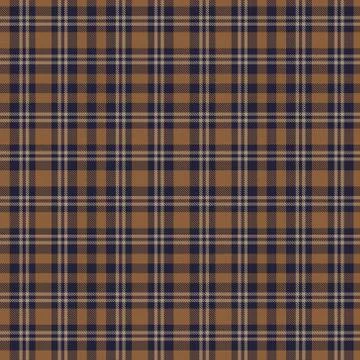 Brown Plaid Tartan Seamless Pattern Stock Illustration