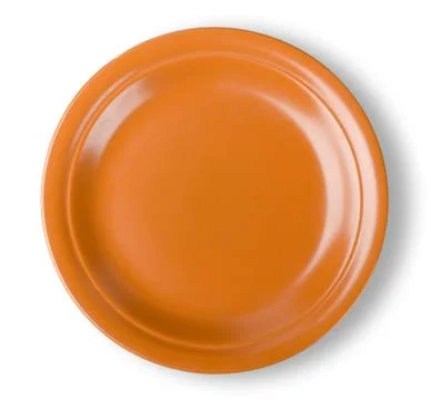 Brown plate Stock Photos