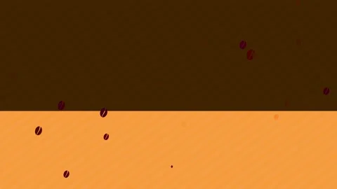 Brown pudding cake fixed on cafes and bakeries shelves to display for trading as Stock Footage 132206335