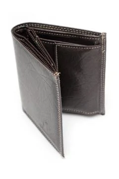 Brown purse Stock Photos