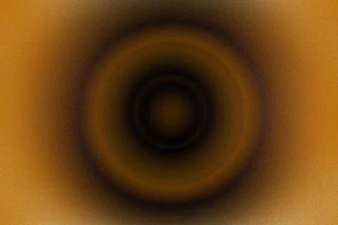 Brown Radial Gradient Abstract Background with Dark Concentric Ring Effect Stock Illustration