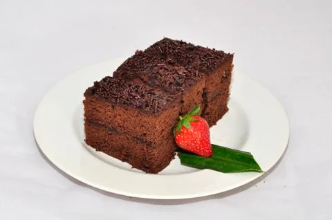 Brown rectangular bread with square shape rather thin Stock Photos