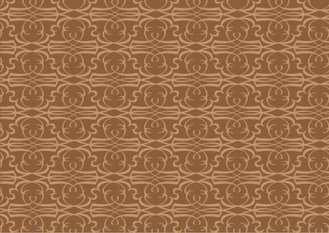 Brown Repeat Pattern Texture Vector background Stock Illustration