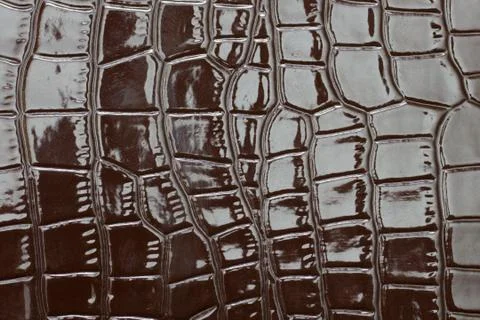 Brown retro  leather texture Stock Photos