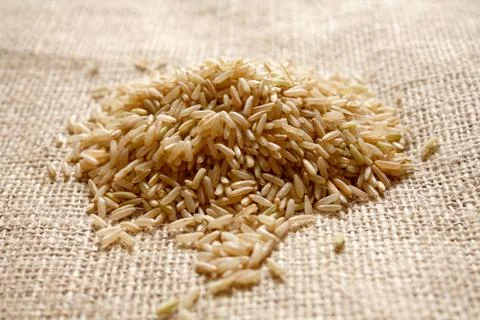 Brown rice Stock Photos