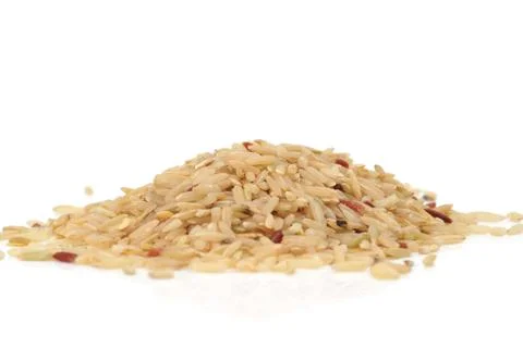 Brown rice Stock Photos