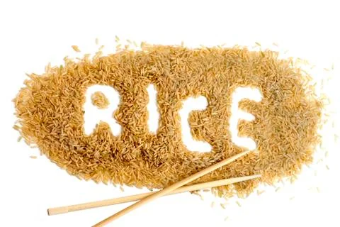 Brown Rice Stock Photos