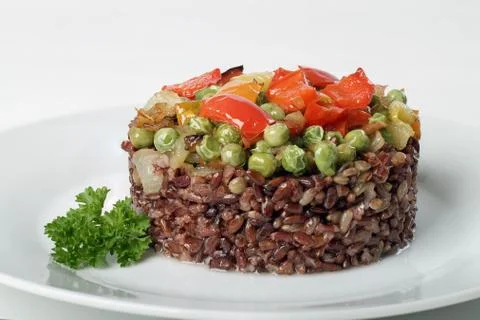 Brown rice Stock Photos