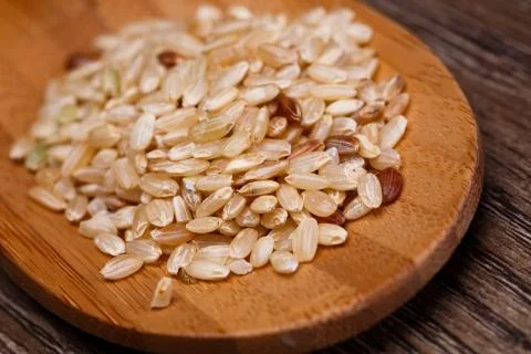 Brown rice Stock Photos