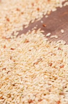Brown rice Stock Photos