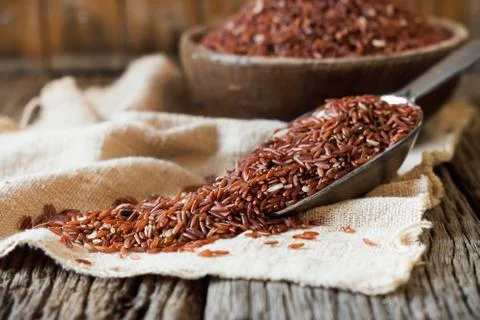 Brown rice Stock Photos