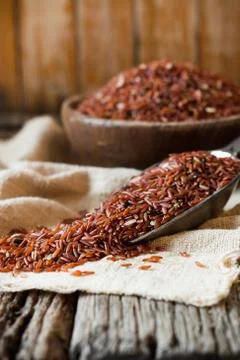 Brown rice Stock Photos