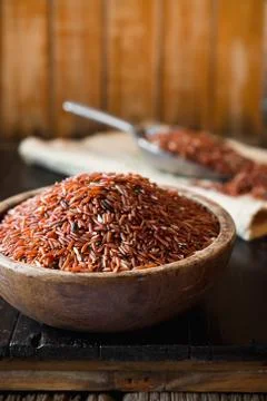 Brown rice Stock Photos