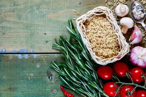 Brown rice Stock Photos