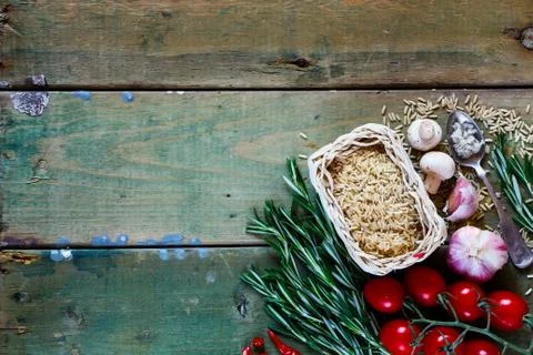 Brown rice Stock Photos