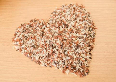 Brown rice Stock Photos