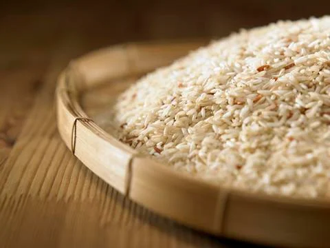 Brown rice Stock Photos