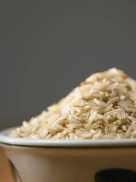 Brown rice Stock Photos