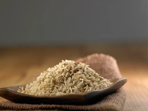 Brown rice Stock Photos
