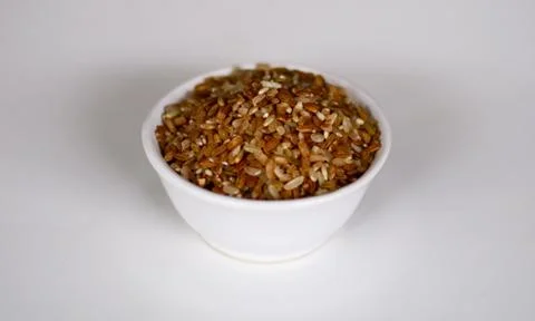 Brown rice Stock Photos