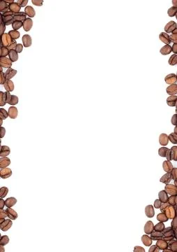 Brown roasted coffee beans 写真素材