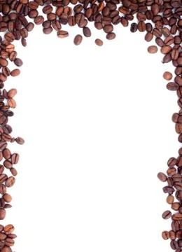 Brown roasted coffee beans 写真素材