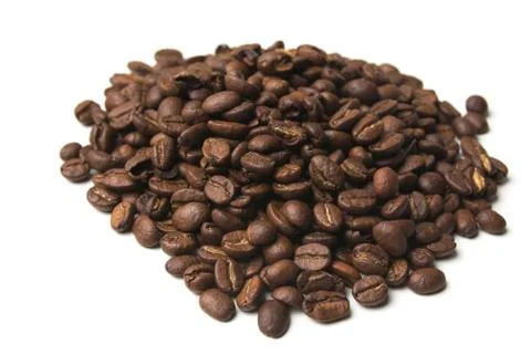 Brown Roasted Coffee Beans Stock Photos