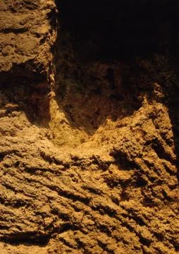 Brown rock surface Stockfoto's