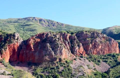 Brown rocks Stock Photos