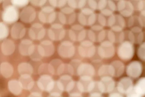 Brown round lighting effect Foto stock